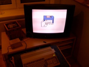 Amiga 500 Kickstart Amiga 500 Startscreen